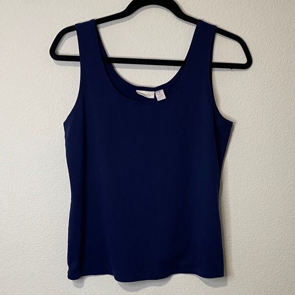 Chico's Tops - Chico’s Navy Blue Women's Tank Top Sleeveless